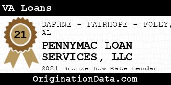 PENNYMAC LOAN SERVICES VA Loans bronze