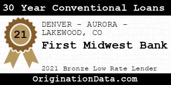 First Midwest Bank 30 Year Conventional Loans bronze