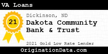 Dakota Community Bank & Trust VA Loans gold