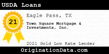 Town Square Mortgage & Investments USDA Loans gold
