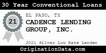 CADENCE LENDING GROUP  30 Year Conventional Loans silver