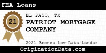 PATRIOT MORTGAGE COMPANY FHA Loans bronze