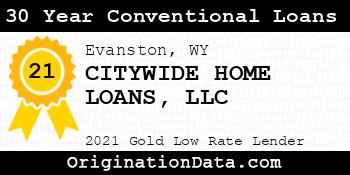CITYWIDE HOME LOANS 30 Year Conventional Loans gold