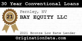 BAY EQUITY  30 Year Conventional Loans bronze