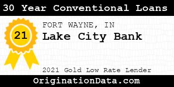 Lake City Bank 30 Year Conventional Loans gold