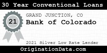 Bank of Colorado 30 Year Conventional Loans silver