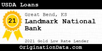 Landmark National Bank USDA Loans gold