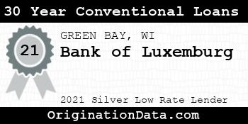 Bank of Luxemburg 30 Year Conventional Loans silver