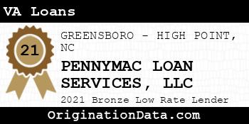 PENNYMAC LOAN SERVICES  VA Loans bronze