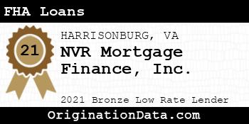 NVR Mortgage Finance  FHA Loans bronze