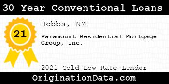Paramount Residential Mortgage Group  30 Year Conventional Loans gold