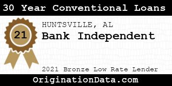 Bank Independent 30 Year Conventional Loans bronze
