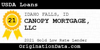 CANOPY MORTGAGE  USDA Loans gold