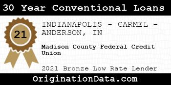 Madison County Federal Credit Union 30 Year Conventional Loans bronze