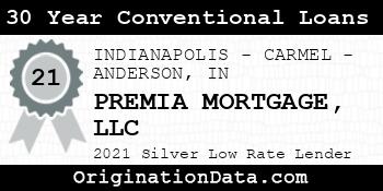 PREMIA MORTGAGE  30 Year Conventional Loans silver