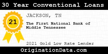 The First National Bank of Middle Tennessee 30 Year Conventional Loans gold