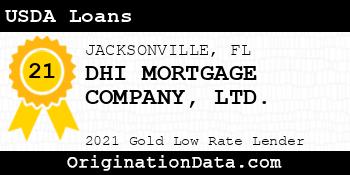 DHI MORTGAGE COMPANY LTD. USDA Loans gold