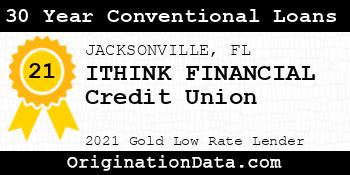 ITHINK FINANCIAL Credit Union 30 Year Conventional Loans gold