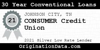 CONSUMER Credit Union 30 Year Conventional Loans silver