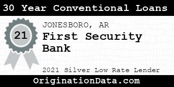 First Security Bank 30 Year Conventional Loans silver