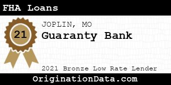 Guaranty Bank FHA Loans bronze