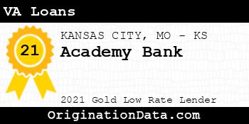 Academy Bank VA Loans gold