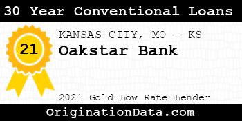 Oakstar Bank 30 Year Conventional Loans gold