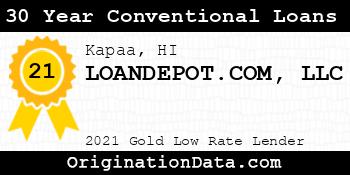 LOANDEPOT.COM  30 Year Conventional Loans gold