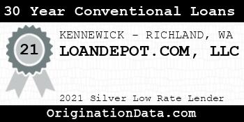 LOANDEPOT.COM 30 Year Conventional Loans silver
