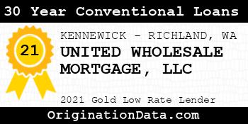 UNITED WHOLESALE MORTGAGE 30 Year Conventional Loans gold