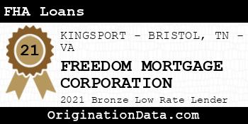 FREEDOM MORTGAGE CORPORATION FHA Loans bronze