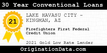 Firefighters First Federal Credit Union 30 Year Conventional Loans gold
