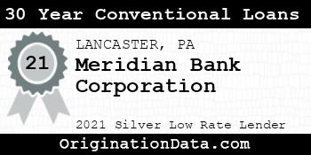 Meridian Bank Corporation 30 Year Conventional Loans silver