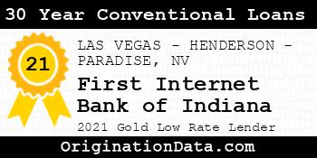 First Internet Bank of Indiana 30 Year Conventional Loans gold