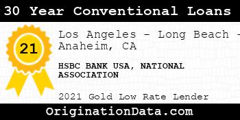 HSBC BANK USA NATIONAL ASSOCIATION 30 Year Conventional Loans gold