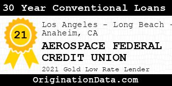 AEROSPACE FEDERAL CREDIT UNION 30 Year Conventional Loans gold