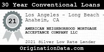 AMERICAN NEIGHBORHOOD MORTGAGE ACCEPTANCE COMPANY 30 Year Conventional Loans silver