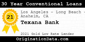 Texana Bank 30 Year Conventional Loans gold