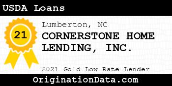 CORNERSTONE HOME LENDING  USDA Loans gold