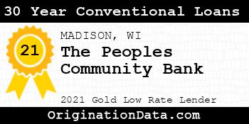 The Peoples Community Bank 30 Year Conventional Loans gold