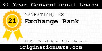 Exchange Bank 30 Year Conventional Loans gold
