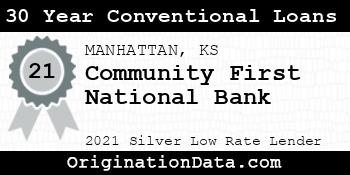 Community First National Bank 30 Year Conventional Loans silver