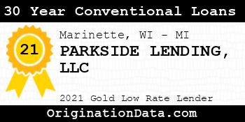 PARKSIDE LENDING  30 Year Conventional Loans gold