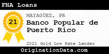 Banco Popular de Puerto Rico FHA Loans gold