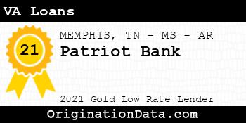 Patriot Bank VA Loans gold
