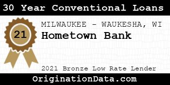 Hometown Bank 30 Year Conventional Loans bronze