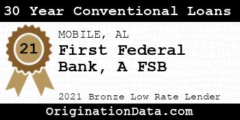 First Federal Bank A FSB 30 Year Conventional Loans bronze