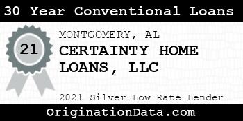 CERTAINTY HOME LOANS 30 Year Conventional Loans silver