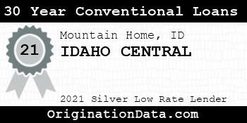 IDAHO CENTRAL 30 Year Conventional Loans silver
