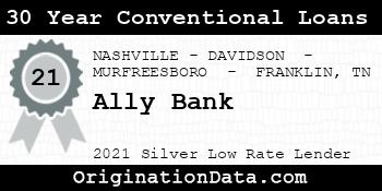 Ally Bank 30 Year Conventional Loans silver